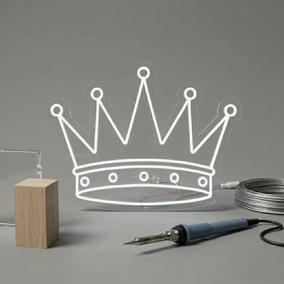 King Crown Neon LED Sign