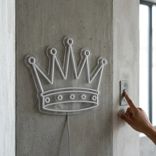 King Crown Neon LED Sign