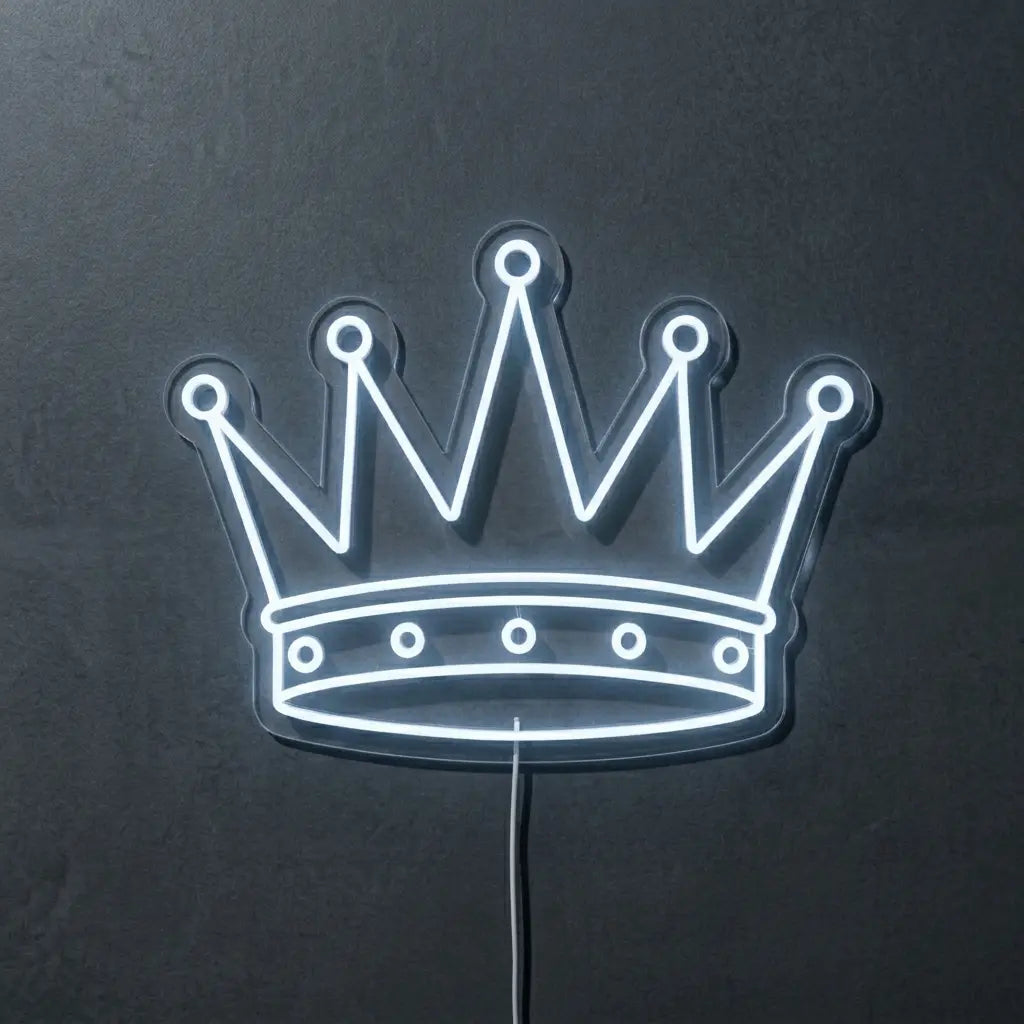 King Crown Neon LED Sign