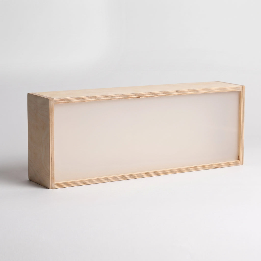 Customizable Wooden Lightbox