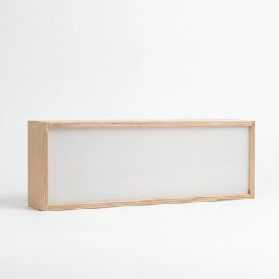 Customizable Wooden Lightbox