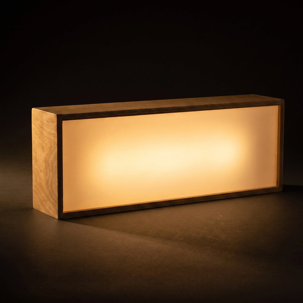 Customizable Wooden Lightbox