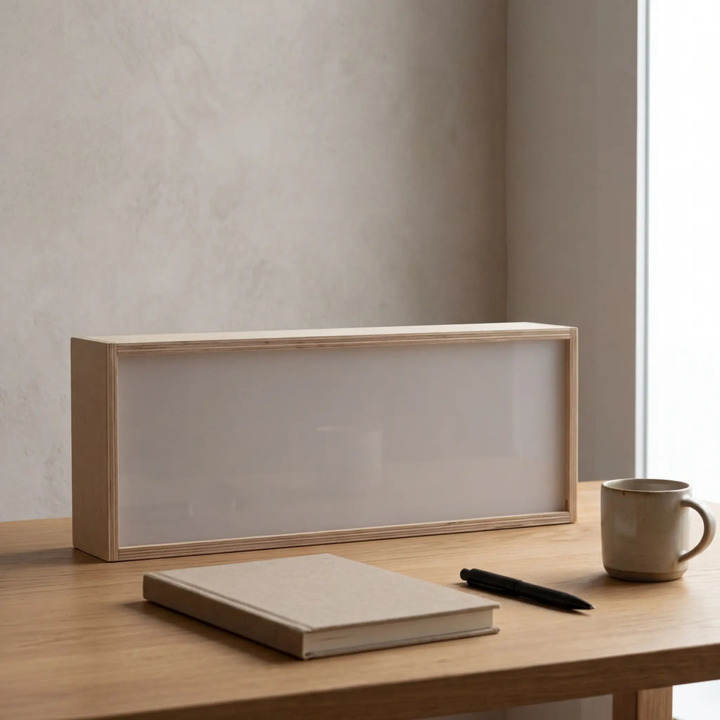 Customizable Wooden Lightbox