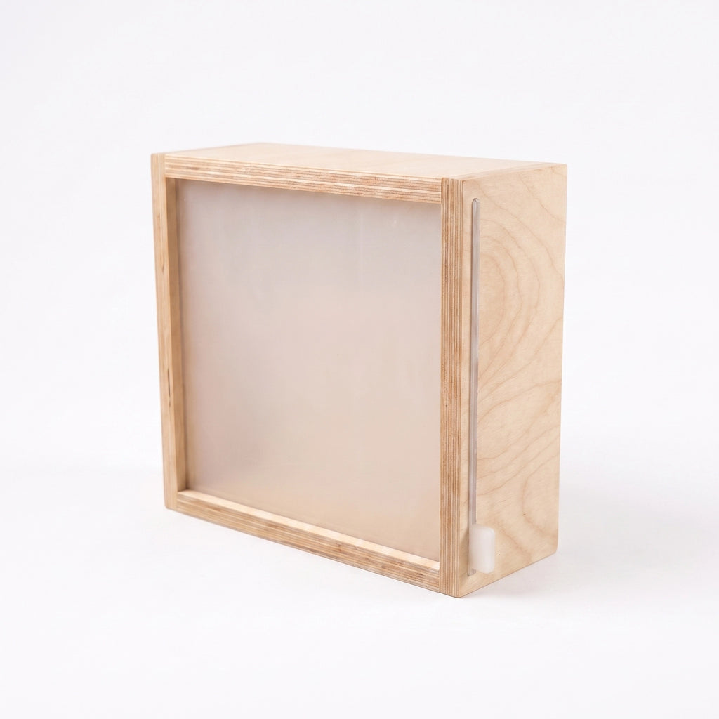 Customizable Wooden Lightbox